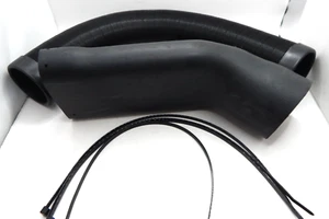 K&N 2.5" Cold Air Intake Tube and Rubber Grille Funnel for Filter Ram Air - Picture 1 of 11
