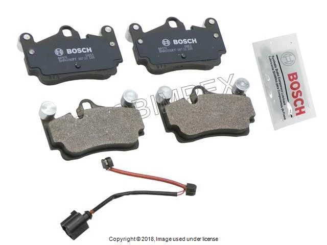 AUDI/VW Q7 TOUAREG (2004-2015) Brake Pad Set REAR BOSCH QUIETCAST +WARRANTY Foto 1 de 1