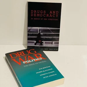 Drugs & Democracy + Drug War Politics Bundle x2 (Paperback) Criminology Drugs - Picture 1 of 24