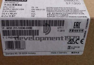 Siemens S7-1200 CPU 1211C 6ES7 211-1HE40-0XB0 6ES7211-1HE40-0XB0 New - Picture 1 of 1