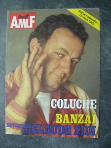 COLUCHE / AMLF 1983 / DEPLIANT SYNOPSIS / BANZAÏ / CLAUDE ZIDI - Photo 1/3