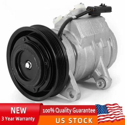 A/C Compressor W/Clutch For 2004-2006 2007 Dodge Dakota Dodge Ram 1500 3.7L 4.7L Foto 1 de 4