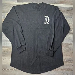 Disneyland Parks Spirit Jersey Long sleeve Black Top Adult XS - Picture 1 of 5