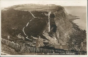 Real photo Hastings ecclesbourne cliff - Picture 1 of 2