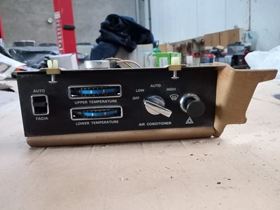 Panel de control del calentador de aire acondicionado Rolls Royce Silver Spirit Hazard Spur Mulsanne Foto 1 de 4