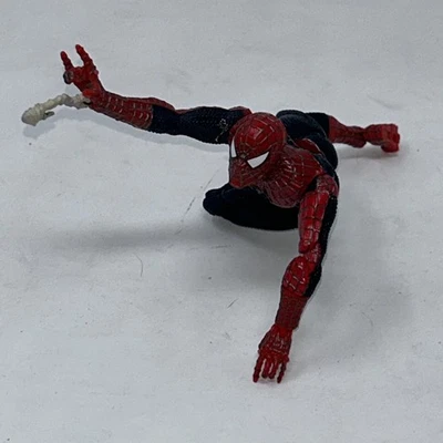 Figura de acción Marvel Spiderman Super Articulada 2003 6 pulgadas CP11 Tobey Maguire Foto 1 de 4