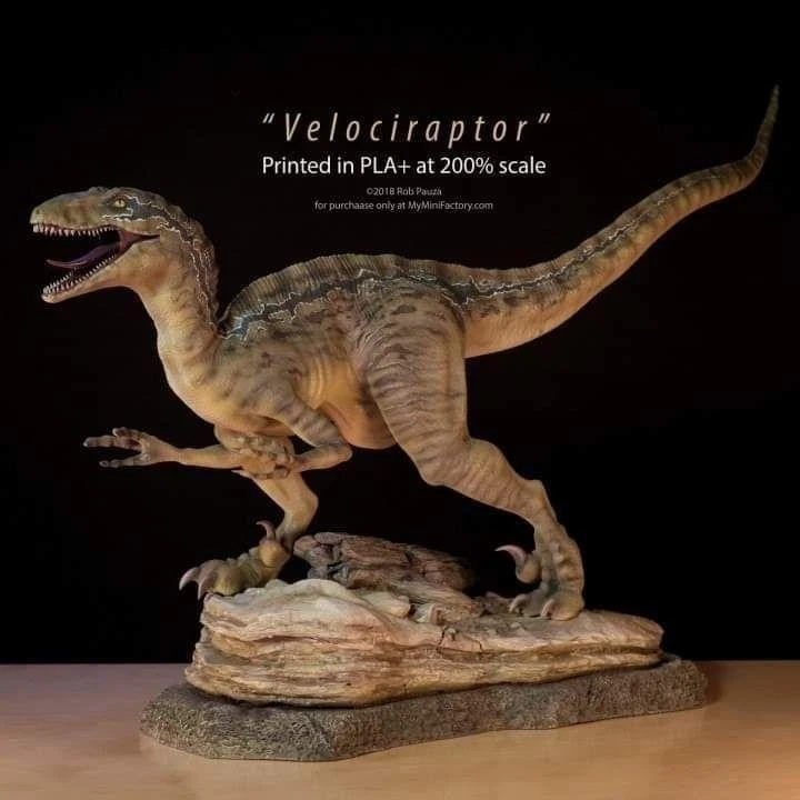 Velociraptor Resin Modellbausatz unbemalt/unmontiert - Bild 1 von 1