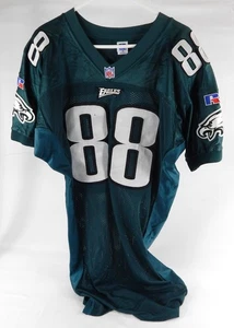 1996 Philadelphia Eagles Jimmie Johnson #88 Game Issued Green Jersey 48 232 - Picture 1 of 7