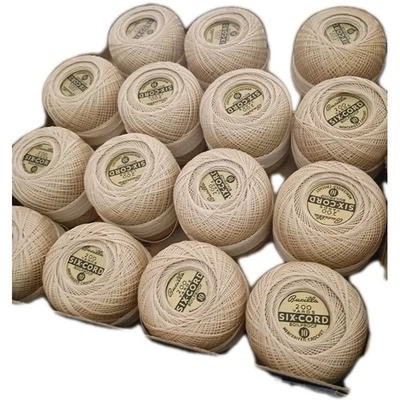 Huge Lot Crochet Thread Balls and accessories, Spool, Hooks Ect - Image 1 of 4