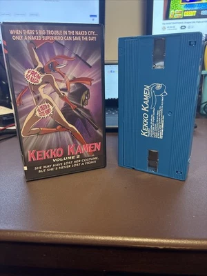 Kekko Kamen Volume 2 VHS Original Clamshell C2 - Immagine 1 di 2