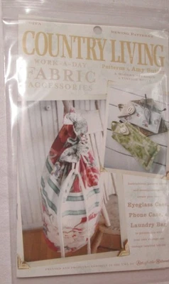 Amy Butler Country Living Work-A-Day 3 Fabric Patterns - Image 1 of 2