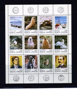 Argentinien postfrisch 1559 Sht 12 Anarctica DT351 - Bild 1 von 1
