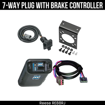 Reese RV 7-полосный проводной тормозной регулятор для 99-04 Ford F-250 350 450 550 Super Duty - Изображение 1 из 4