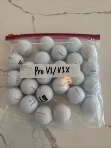 24 Titleist ProV1/ProV1x 4A(AAAA) Used Golf Balls - Picture 1 of 1
