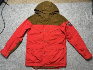Burton Snowboardjacke Herren Medium rot braun Kapuze DRYRIDE Thermolite Ski - Bild 1 von 21