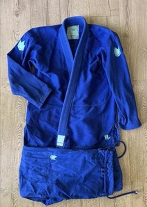 Kingz 'The One' Brazilian Jiu Jitsu GI A3 Blue BJJ Kimono - Picture 1 of 3