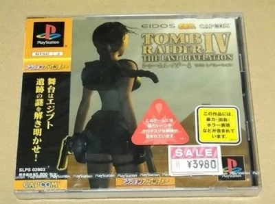 Tomb Raider IV The Last Revelation PS1 Japan Ver New Sealed Capcom SLPS-02803 - Image 1 of 4