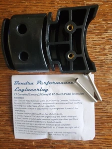 Extensor de pedal de embrague Chevy Camaro 2016-2024 1,5" - Bondra Perf. - ¡Hecho en USA! - Imagen 1 de 11