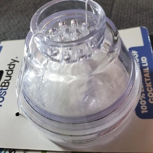Frost Buddy 100% Leak Proof Cocktail Lid Universal Buddy Cocktail Shaker NIP - Picture 1 of 5