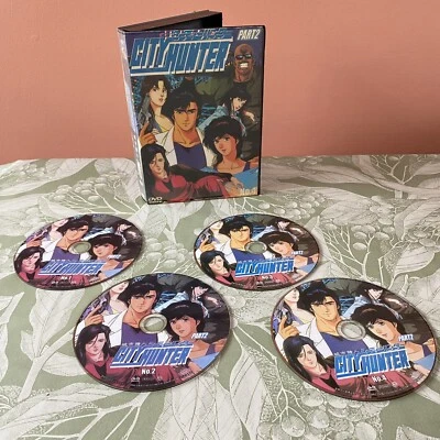 City Hunter Part 2 No 4 DVD - Japanese Manga Series - Four Discs - Image 1 of 4