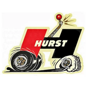 Hurst Shifters 60s 70's Racing Decal/Sticker - Replica, Vintage 2 Sizes - Picture 1 of 5