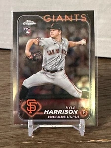 2024 Topps Chrome Update Kyle Harrison SF Giants Rookie #USC157 - Picture 1 of 2