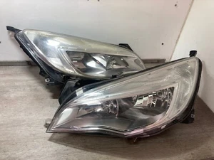 2011 VAUXHALL ASTRA J PASSENGER & DRIVER SIDE FRONT HEADLIGHTS PAIR - Picture 1 of 11
