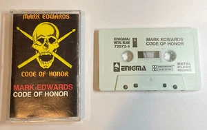 Mark Edwards-Code of Honor cassette-Death Metal music-Enigma Metal Blade 1985 - Picture 1 of 8