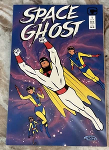 SPACE GHOST #1 Comico Comic Book TPB Graphic Novel 1987 Gary Owens Photo Inside - Picture 1 of 23