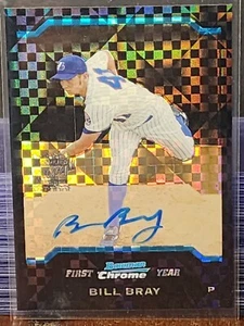 2004 Topps Chrome Bill Bray #BDP173 Expos Autograph - Picture 1 of 2