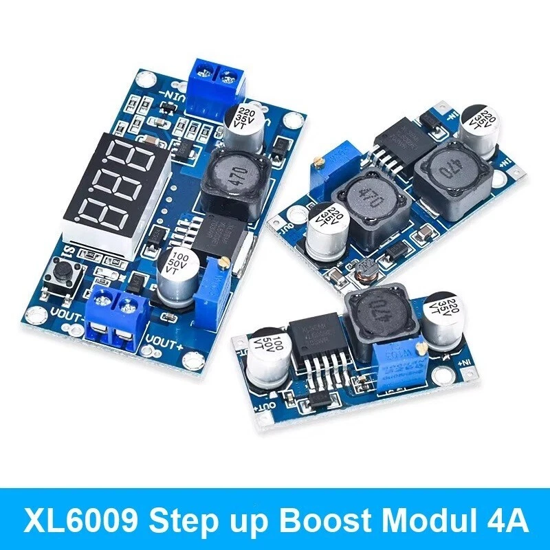 XL6009 4A Step Up / Down Boost Modul DC-DC Converter Spannungswandler Arduino - Bild 1 von 4