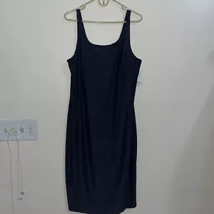 FLX sleeveless Dress With Built In Bra  Size Xl Heather Blue NWT - Picture 1 of 7