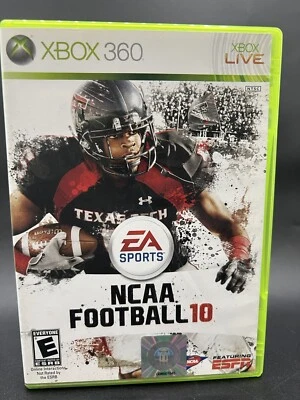 NCAA Football 10 (Microsoft Xbox 360, 2009) EA Sports CIB Complete - Tested - Image 1 of 4