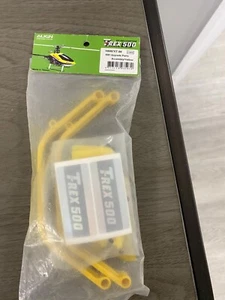 T-REX500 H50076T-06 UPGRADE PARTS ASSEMBLY YELLOW - Picture 1 of 1