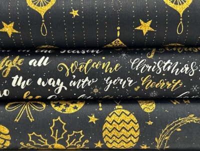 Stoffpaket Stoffset Baumwolle Weihnachten - Bild 1 von 4