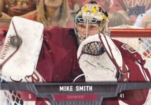 MIKE SMITH, PHOENIX COYOTES, RARE 2013-14 NHL U/D SERIES 2 CARD.