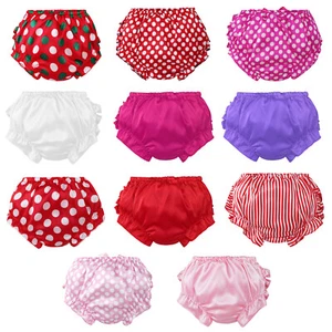 Baby Girls Bloomers Shorts Ruffled Bowknot Briefs for Birthday Party Photoshoot - Picture 1 of 103