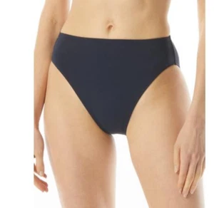 Michael Michael Kors hochbeiniger Bikiniunterteil marineblau Größe S 1833 - Bild 1 von 2