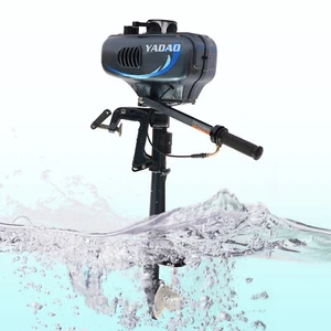 2 Stroke 3.5 HP Outboard Motor Inflatable Fishing Boat Engine Water Cooling CDI - Picture 1 of 9