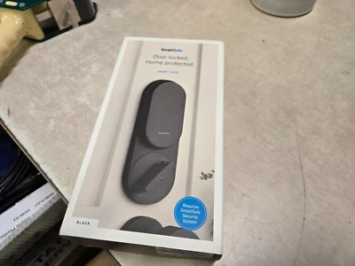 New Open Box Simplisafe Smartlock LK1BB PP1 Black - Image 1 of 4