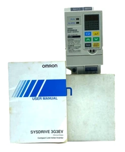OMRON CORPORATION SYSDRIVE 3G3EV-A2002 0.2KW COMPACT LOW-NOISE INVERTER - Picture 1 of 10