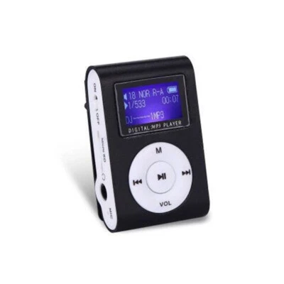 Mini Reproductor de MP3 Clip Portátil Correr Deportes Música Reproducir Soporte Tarjeta Micro SD NUEVO Foto 1 de 4