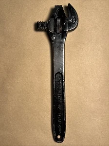 Antique Little Giant 10” Offset Adjustable Reversible Wrench - Picture 1 of 10