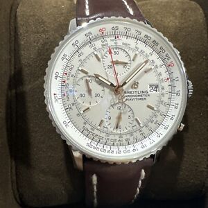 Breitling Navitimer 1 Chronograph 41mm Men's Watch A13324121G1X1 Complete B&P