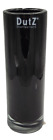 Dutz Vase Cylinder Glas schwarz H 18cm