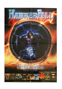 HAMMERFALL - Threshold - Promo Poster - gefaltet / folded - Sammlerstück - Bild 1 von 1