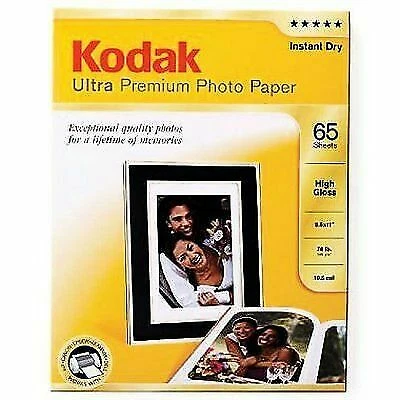 Kodak Ultra Premium Photo Paper High Gloss - 50 sheets - 8.5 x 11