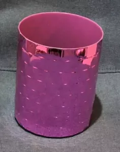 Modern Plastic Disco Ball Planter Pot - purple mirror indoor planter decor~ - Picture 1 of 1