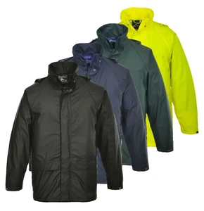 PORTWEST Sealtex Classic Jacket Waterproof Pack Away Hood Stud Cuffs S450