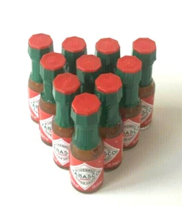 TABASCO ORIGINAL LOUISIANA PEPPER SAUCE 10 1/8OZ GLASS BOTTLES. GOURMET CAJUN - Picture 1 of 6
